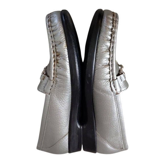 NEW SAS Metro Silver Slip On Tri-Pad Foot-Shape® Comfort Shoe Size 6.5 - Picture 6 of 10